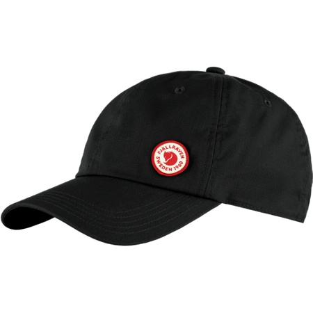 Czapka z daszkiem Fjällräven Fjällräven Logo Cap Black (F13100181-550)