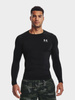 Koszulka sportowa męska Under Armour UA HG Armour Comp LS longsleeve treningowy czarny (1361524-001)