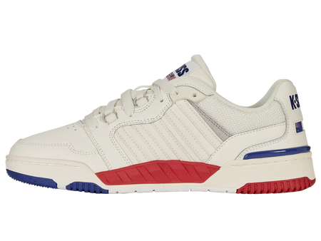 Sneakersy meskie sportowe K-Swiss SI-18 RIVAL biełe skórzane (08531-150-M)