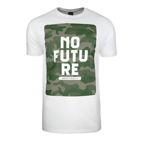 Koszulka Męskie Monotox NO FUTURE CAMO WHITE Biały (NOFUTURE20WHITE)