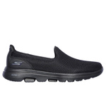 Tenisówki damskie sportowe półbuty Skechers  GO WALK 5 czarne (15901W-BBK)