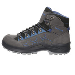 Buty trekkingowe dziecięce Lowa KODY Evo GTX mid junior anthrazit/blau gore-tex wodoodporne (650050 9743)