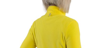 Wyprzedaż - Bluza polarowa damska Viking Tesero Lady żółta rozpinana trekkingowa (740/24/5658/6400)