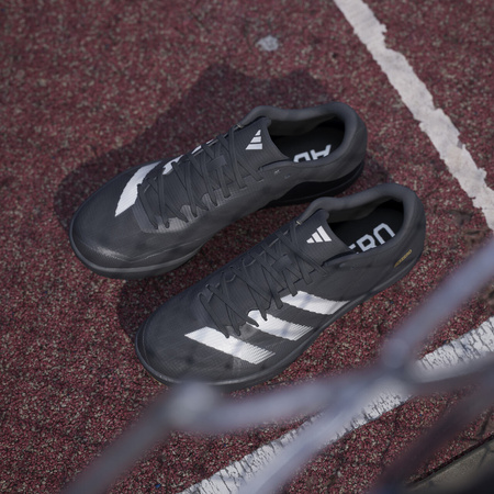 Kolce do biegania adidas Adizero Long Jump U Czarno-Pomarańczowe (ID0300)