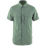 Koszula z krótkim rękawem męska Fjällräven Abisko Trekking Shirt SS M Patina Green (F87939-614)