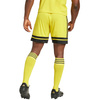 Spodenki męskie adidas Squadra 25 żółte (JH3403)