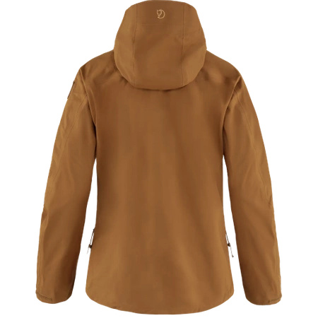 Kurtka softshell damska Fjällräven Keb Eco-Shell Jacket W Chestnut (F89600-230)