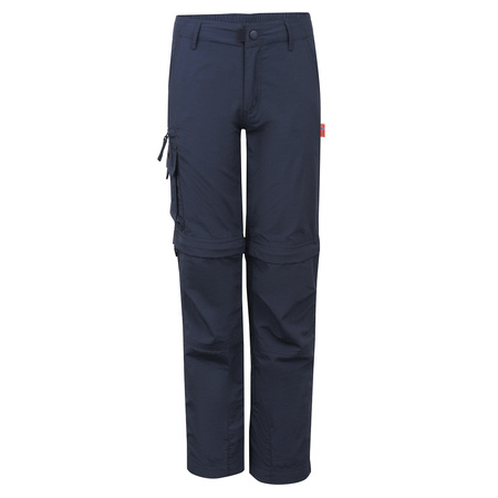 Spodnie zapinane na zamek dziecięce dla chłopca/dziewczynki Trollkids Kids Oppland Pants Slim Fit navy (111-110)