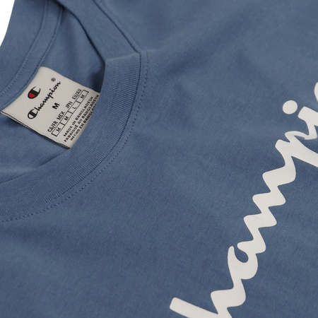 Koszulka męska Champion SS Tee niebieska (220256 BS099)