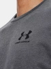 Longsleeve sportowy męski Under Armour Sportstyle Left Chest koszulka z długim rękawem szara (1329585-012)