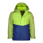 Kurtka wodoodporna 3w1 dziecięca dla chłopca/dziewczynki Trollkids Kids Bryggen 3in1 Jacket kiwi/green lizard (418-343)