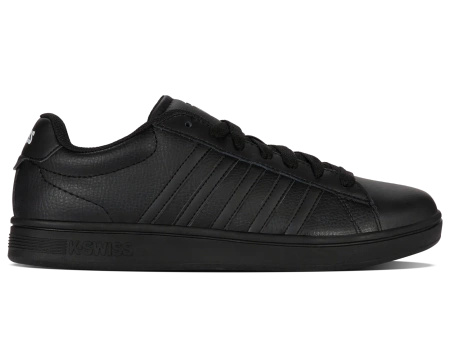 Męskie sneakersy K-Swiss COURT TIEBREAK II BLACK/BLACK/BLACK-M (04413-010-M)