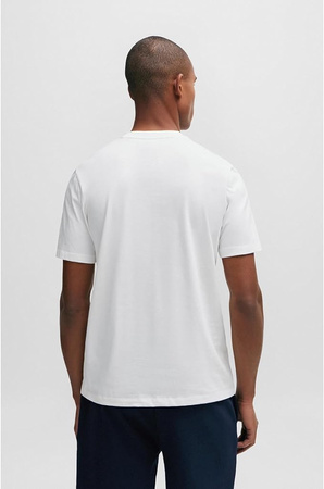 T-shirt męski BOSS Fashion BIANCO koszulka sportowa biały (50515174-100)