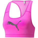 Stanik damski Puma Mid Impact 4Keeps Bra Deep różowy (520304 13)