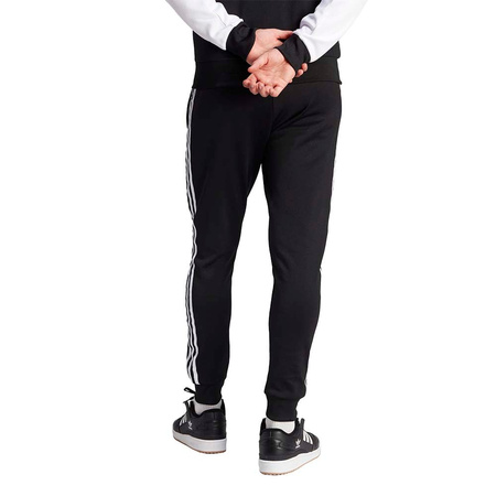 Spodnie dresowe męskie Adidas Adicolor Classics SST Track Pants "Black White" dopasowany krój czarne (IL2488)