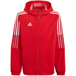 Kurtka dla dzieci adidas Tiro 21 Windbreaker czerwona (GP4976)