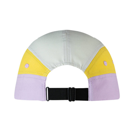 Sportowa czapka z daszkiem BUFF® 5 PANEL GO CAP DOMUS LILAC (8428927527493)