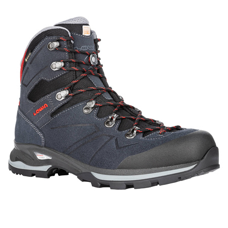 Wyprzedaż - Buty trekkingowe męskie LOWA Baldo GTX Gore-Tex wodoodporne wysokie navy/red (210616 6941)