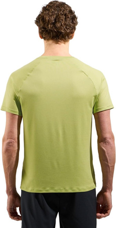 Wyprzedaż - Koszulka sportowa męska Odlo F-Dry T-Shirt Crew Neck treningowa żółta (550822/48800)