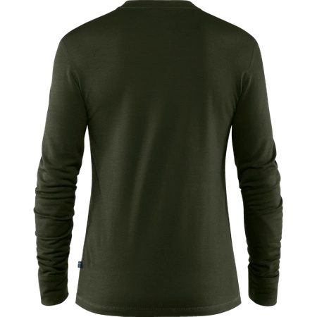 T-shirt męski Fjällräven Singi Merino Henley M Deep Forest (F81900-662)