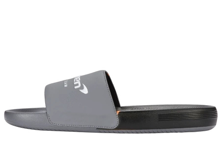 Męskie klapki K-Swiss SLIDE SNDL X MCLAREN ANTHRACITE/BLACK/PAPAYA-M (04422-090-M)