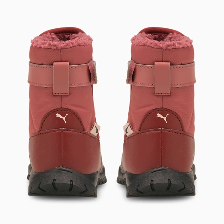 Śniegowce dziecięce Puma NIEVE BOOT WTR AC INF buty hydrofobowe nieprzemakalne różowe (380746-04)
