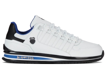 Męskie sneakersy K-Swiss RINZLER GT WHITE/BLUE QUARTZ/BLACK-M (08907-125-M)
