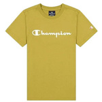 Chłopięcy T-shirt Champion Legacy z okrągłym dekoltem zielony (305908GS092)