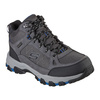 Buty trekkingowe męskie Skechers Selmen Melano sneakersy wodoodporne szare (204477-GRY)