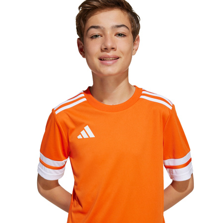Koszulka dla dzieci adidas Squadra 25 pomarańczowa (JC8666)