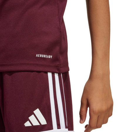 Koszulka dla dzieci adidas Squadra 25 bordowa (JC8667)