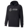 Bluza polarowa z kapturem męska Mercedes AMG MAPF1 ESS Fleece Hoodie czarna (537313-01)