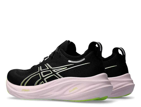 Buty do biegania Asics Gel-Nimbus 26 W treningowe wysoka przyczepność czarno-białe (1012B601-004)