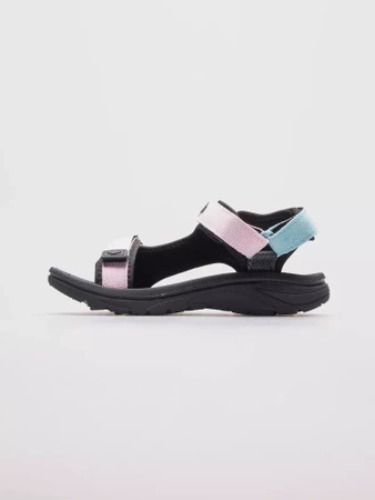 Sandały dziecięce LEE COOPER pink || multicolour (LCW-23-34-1687K)