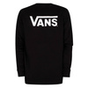 Bluza sportowa męska Vans Classic Crew długi rękaw lifestyle czarna (VN0A7Y3UBLK)