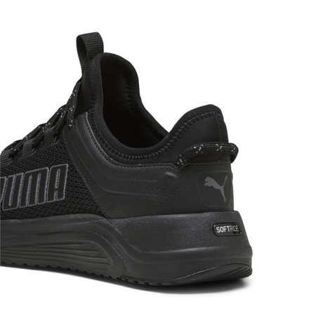 Wyprzedaż - Buty sportowe męskie Puma Softride Astro Slip Black Cool Dark oddychające czarne (378799-01)