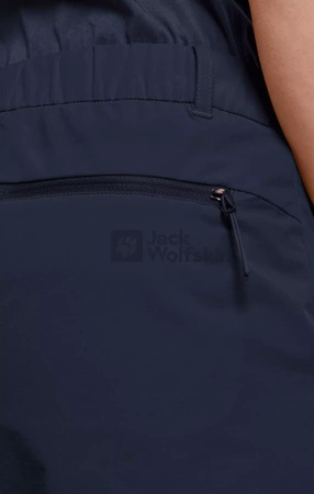 Spodenki na lato damskie Jack Wolfskin Pack & Go Short W Night Blue (1507391_1010)