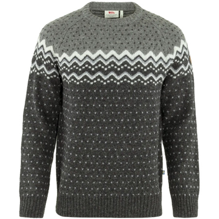 Sweter męski Fjällräven Övik Knit Sweater M Dark Grey-Grey (F81829-030-020)