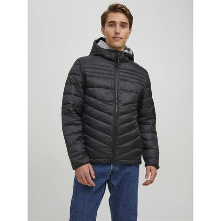 Kurtka Jack & Jones Jjehero Puffer Hood Noos M 12211785 (12211785BLACK)