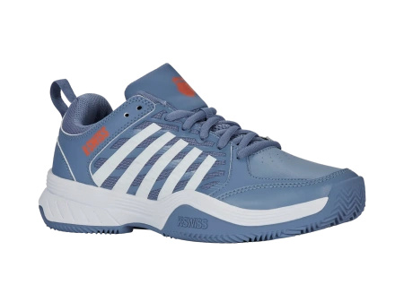Męskie sneakersy K-Swiss COURT EXPRESS 2 HB INFINITY/WHITE/SCARLET IBIS-M (04429-087-M)