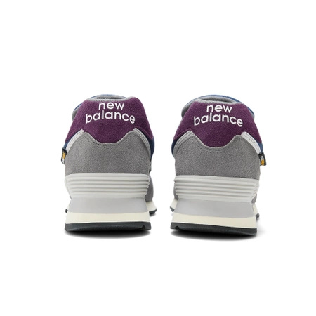 Wyprzedaż - Sneakersy męskie/damskie New Balance 574 Cordura szaro-niebieskie buty sportowe (U574KGN)
