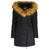 Damska parka zimowa Geographical Norway Chaya Eo Bs Lady 068 czarna (WU4829F/GNO-BLACK)