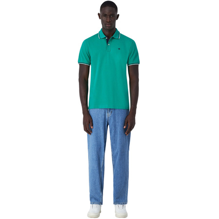 Koszulka męska Champion polo zielona (220897 GS130)