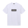 Koszulka Napapijri S-BOX LOGO SS Biały (NP0A4I3L002)