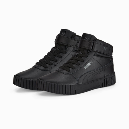 Sneakersy damskie Puma Carina 2.0 Mid wysokie czarne (385851-01)