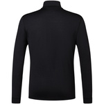 Koszulka termoaktywna z długim rękawem i półgolfem męska SUPER.NATURAL Tundra 175 Turtleneck czarna (SNM019360/872)