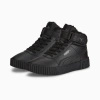 Buty zimowe damskie/młodzieżowe Puma Carina 2.0 MID WTR JR sneakersy wysokie czarne (387380-01)