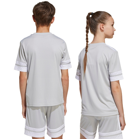 Koszulka dla dzieci adidas Squadra 25 jasnoszara (JJ0061)