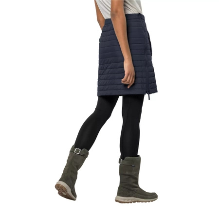 Wyprzedaż - Spódnica zimowa ocieplana Jack Wolfskin Iceguard Skirt granatowa (1503093_1033)