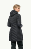Wyprzedaż - Kurtka zimowa damska puchowa Jack Wolfskin Tundra Down Coat czarne (1207751_6000)